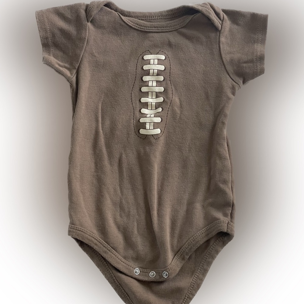 Hudson Baby 24M Football Onesie